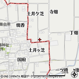 京都府亀岡市旭町土井ケ芝44周辺の地図