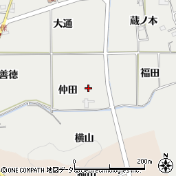 京都府亀岡市旭町（仲田）周辺の地図