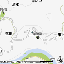 愛知県豊田市穂積町サゝ山周辺の地図