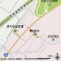 滋賀県野洲市小篠原214周辺の地図