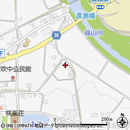 兵庫県丹波篠山市東吹1225周辺の地図