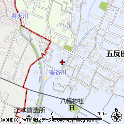 三重県桑名市五反田722周辺の地図