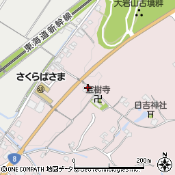 滋賀県野洲市小篠原215周辺の地図