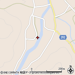 兵庫県丹波市山南町阿草745周辺の地図