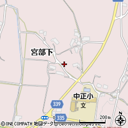 岡山県津山市宮部下703周辺の地図