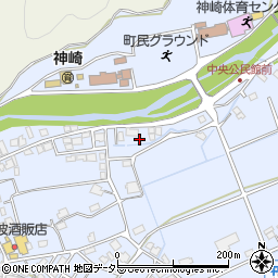 兵庫県神崎郡神河町中村224-38周辺の地図