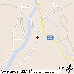 兵庫県丹波市山南町阿草323周辺の地図
