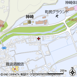 兵庫県神崎郡神河町中村224周辺の地図