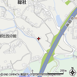 岡山県津山市総社976周辺の地図