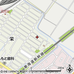 滋賀県野洲市栄46周辺の地図