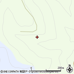 愛知県東栄町（北設楽郡）西薗目（フウキノ久保）周辺の地図