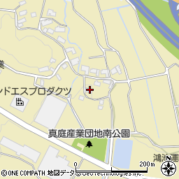 岡山県真庭市中原306周辺の地図