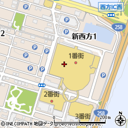 芦屋 有閑 桑名店周辺の地図