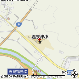 大田市立温泉津小学校周辺の地図