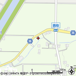 兵庫県丹波篠山市西吹579周辺の地図