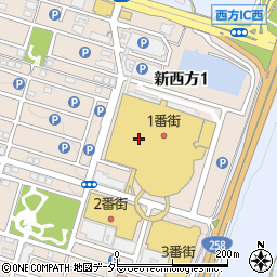 株式会社貝新　イオンモール桑名店周辺の地図