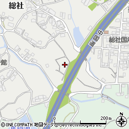岡山県津山市総社985周辺の地図