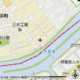 愛知県名古屋市南区上浜町517周辺の地図