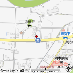 兵庫県丹波篠山市東吹830周辺の地図