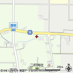 兵庫県丹波篠山市西吹444周辺の地図