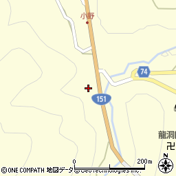 愛知県東栄町（北設楽郡）本郷（松久保）周辺の地図