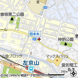 愛知県名古屋市緑区四本木167周辺の地図