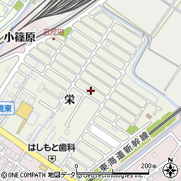 滋賀県野洲市栄30周辺の地図