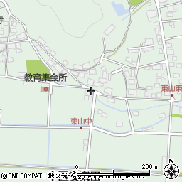兵庫県多可郡多可町中区東山181-1周辺の地図