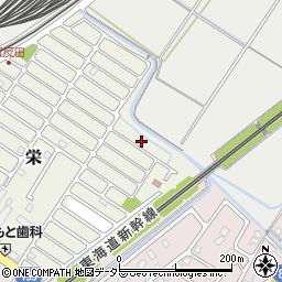 滋賀県野洲市栄47周辺の地図