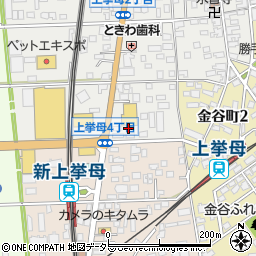愛知県豊田市上挙母4丁目48周辺の地図