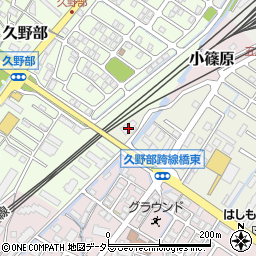 滋賀県野洲市栄1周辺の地図