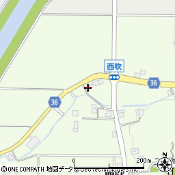 兵庫県丹波篠山市西吹431周辺の地図