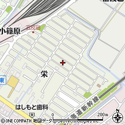 滋賀県野洲市栄29周辺の地図