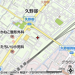 滋賀県野洲市久野部150-98周辺の地図