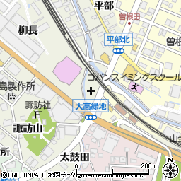 愛知県名古屋市緑区鳴海町柿ノ木周辺の地図