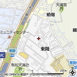愛知県名古屋市緑区東陵133周辺の地図