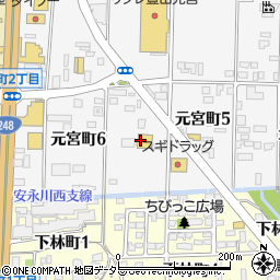 株式会社天狗堂　豊田店周辺の地図