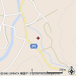 兵庫県丹波市山南町阿草268周辺の地図