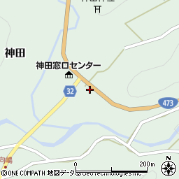 愛知県北設楽郡設楽町神田宮平16周辺の地図