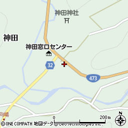 愛知県北設楽郡設楽町神田宮平16周辺の地図