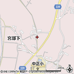 岡山県津山市宮部下738周辺の地図