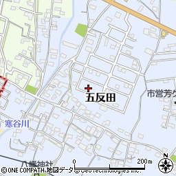 三重県桑名市五反田1313-9周辺の地図