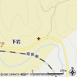 岡山県真庭市下岩37周辺の地図