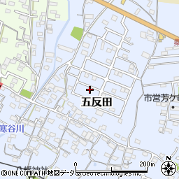 三重県桑名市五反田1313-1周辺の地図