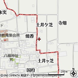 京都府亀岡市旭町土井ケ芝34周辺の地図