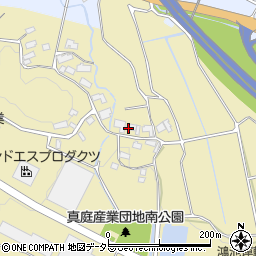 岡山県真庭市中原607周辺の地図