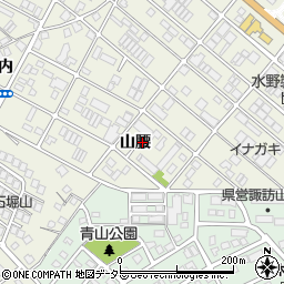 愛知県名古屋市緑区鳴海町山腰周辺の地図