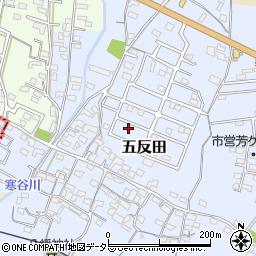 三重県桑名市五反田1313-4周辺の地図
