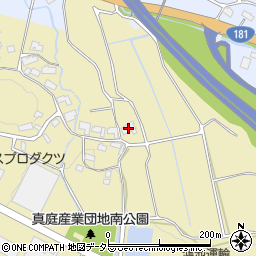 岡山県真庭市中原297周辺の地図