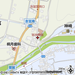 新神崎橋周辺の地図